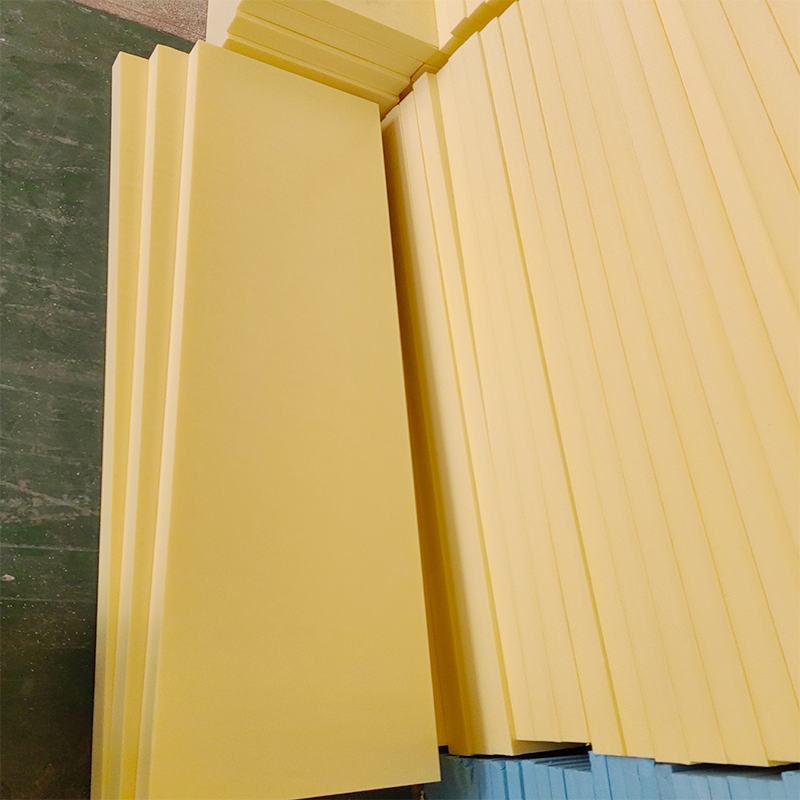 High Density Waterproofing Yellow Extruded Polystyrene Insulation Xps Board for Cold Storage